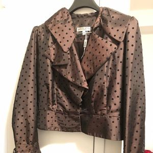 Brown and Black Two piece outfit